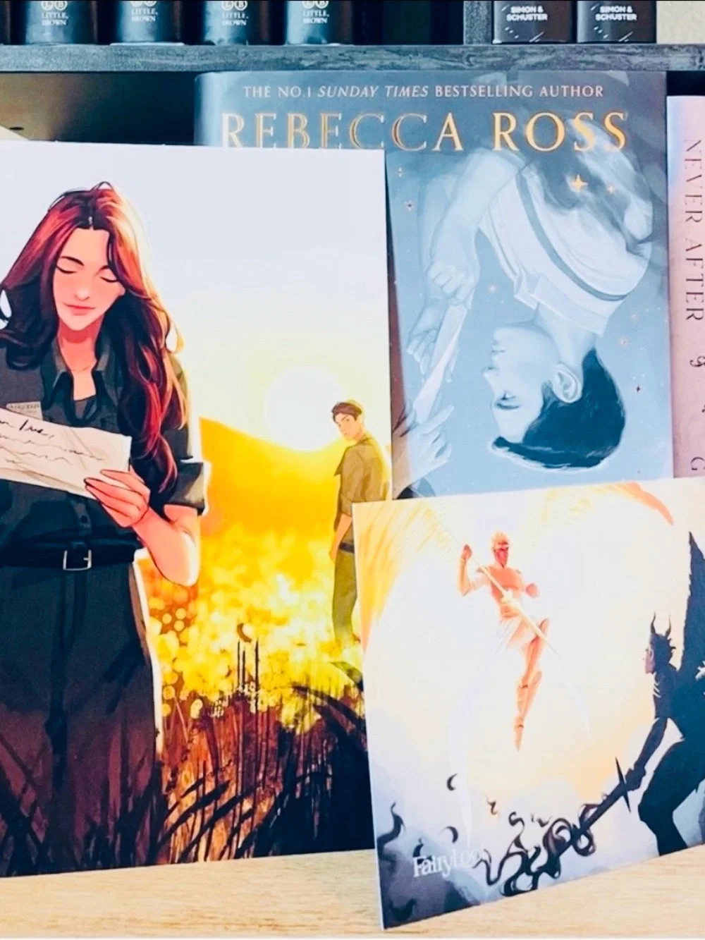 Fairyloot Exclusive Signed Edition Divine Rivals by Rebecca Ross